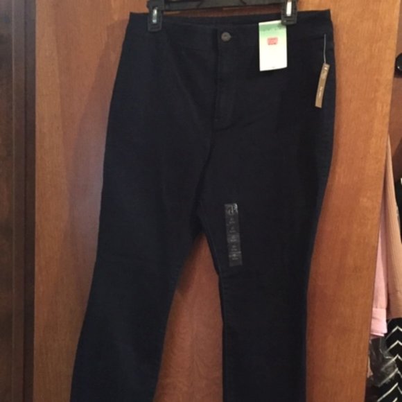 NWT - high rise, indigo blue, 15 - Picture 1 of 6